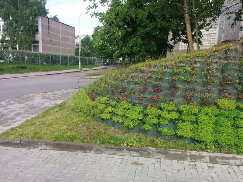 Atraminė siena Šeškinėje, Vilnius